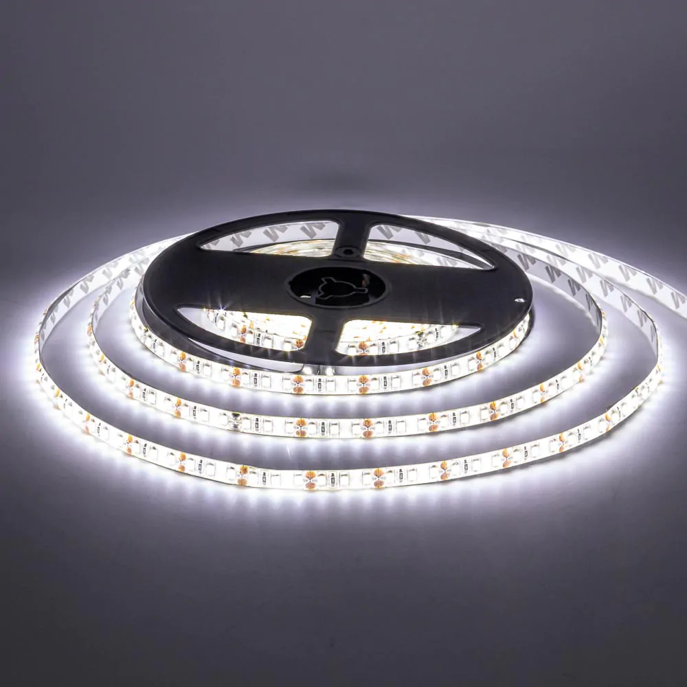 MTK SMD2835 60LED 4,8W/m 12V IP20 нейтральний білий (4000-4500К) світлодіодна стрічка біла 12V, LED стрічка 4000К, стрічка MTK 60LED, купити LED стрічку для підсвітки
