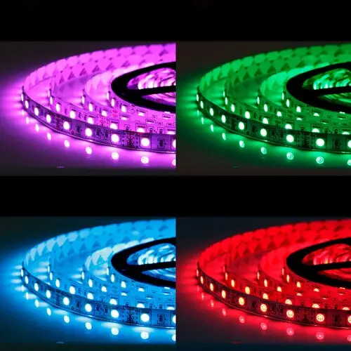 Biom SMD5050 96 LED 11W/m 12V IP20 RGB світлодіодна стрічка, led стрічка 12v, лед стрічка 12в, світлодіодна стрічка 12 вольт, світлодіодна стрічка rgb, led стрічка rgb, led стрічка для підсвітки, led стрічка biom, купити світлодіодну стрічку, купити led стрічку, led стрічка smd5050, світлодіодна стрічка smd5050, led стрічка з високою щільністю, 96 led/м