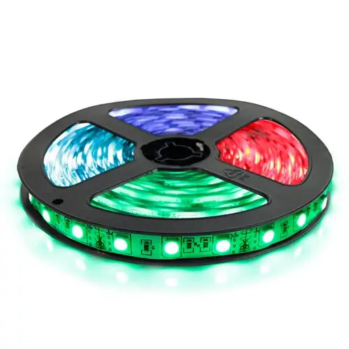 Biom SMD5050 96 LED 11W/m 12V IP20 RGB світлодіодна стрічка, led стрічка 12v, лед стрічка 12в, світлодіодна стрічка 12 вольт, світлодіодна стрічка rgb, led стрічка rgb, led стрічка для підсвітки, led стрічка biom, купити світлодіодну стрічку, купити led стрічку, led стрічка smd5050, світлодіодна стрічка smd5050, led стрічка з високою щільністю, 96 led/м