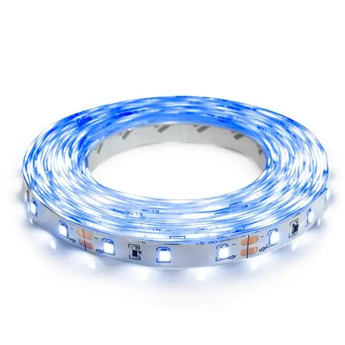 Biom SMD2835 60 LED 4,8W/m 12V IP20 синій (blue) світлодіодна стрічка 12 в, купити світлодіодну стрічку, лед стрічка 12в, стрічка smd2835, синій, 60 LED/м, 4,8w/m
