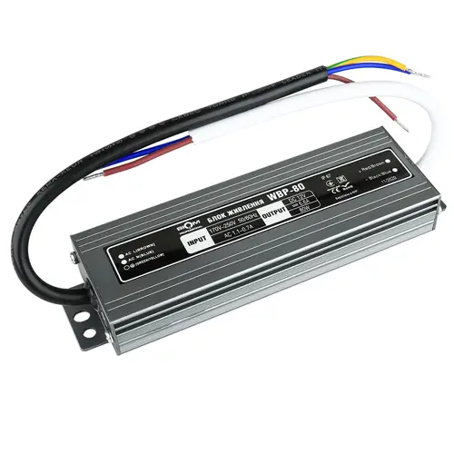 Блок живлення WBP 12V IP67 6,66A 80W герметичний блок живлення 12v 80w, блок живлення ip67, герметичний блок живлення, блок живлення для led, купити блок живлення, блок живлення wbp