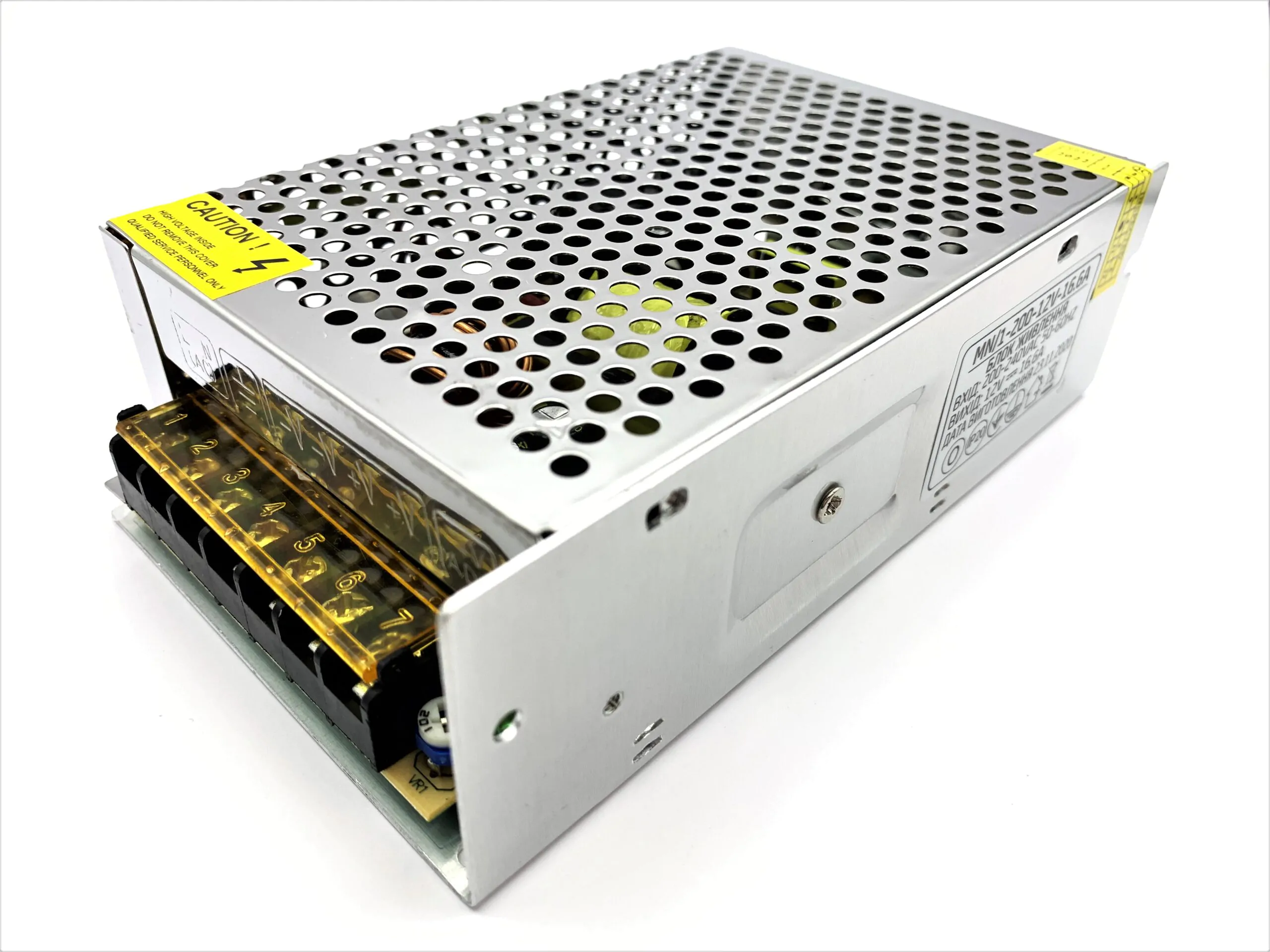 Блок живлення MN 12V IP20 16.6A 200W негерметичний блок живлення 12v, блок живлення ip20, 200w блок живлення, купити блок живлення 12v, блок живлення для led стрічки, блок живлення для потужної стрічки, блок живлення світлодіодний