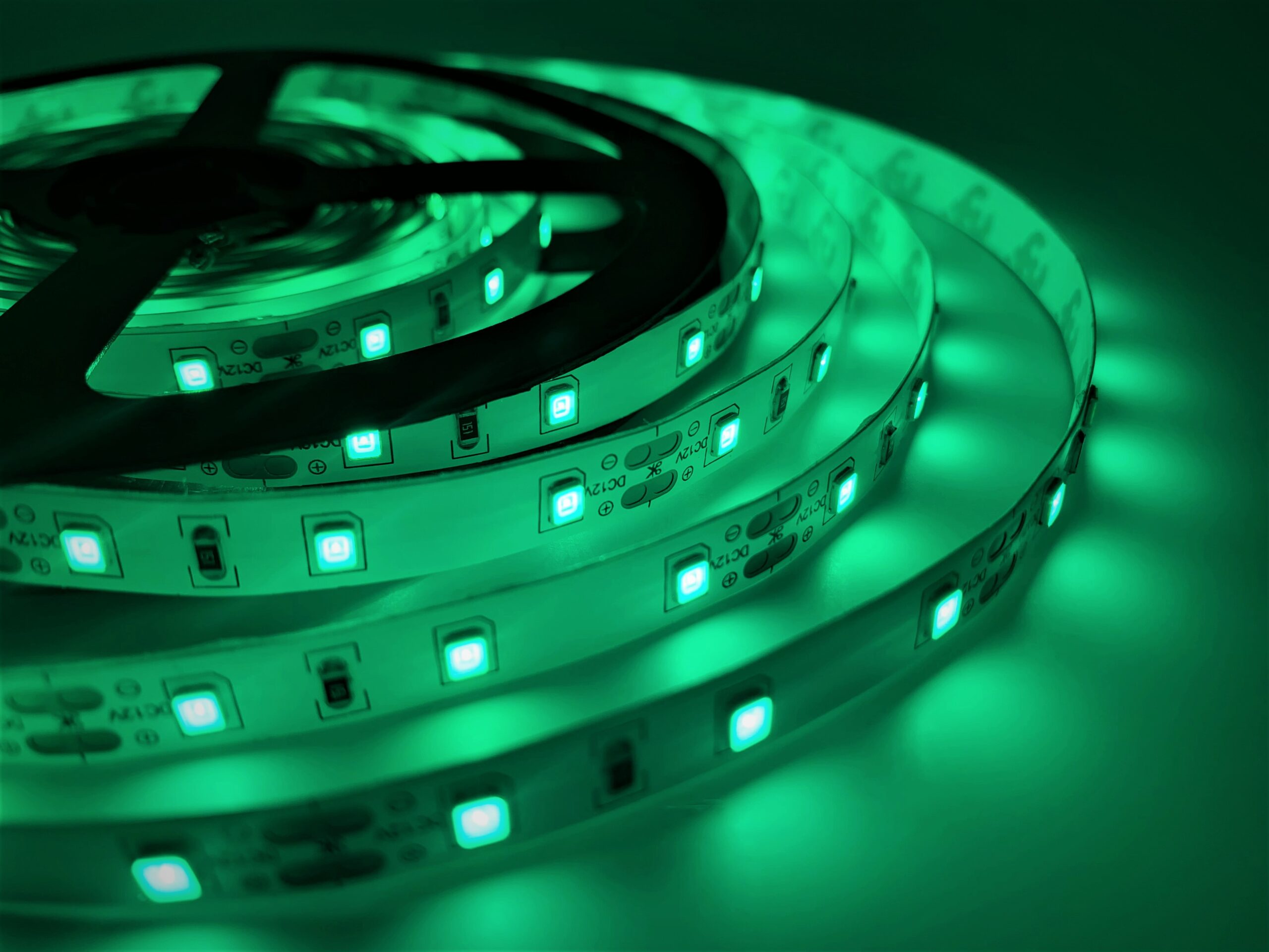 Biom SMD2835 60 LED 4,8W/m 12V IP20 зелений (green) світлодіодна стрічка 12 в, купити світлодіодну стрічку, лед стрічка 12в, стрічка smd2835, зелений, 60 LED/м, 4,8w/m