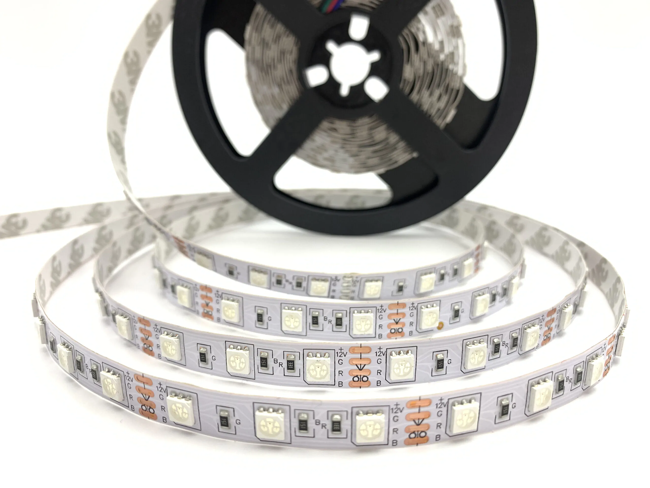 Biom SMD5050 60 LED 14,4W/m 12V IP20 RGB світлодіодна стрічка, led стрічка 12v, лед стрічка 12в, світлодіодна стрічка rgb, led стрічка rgb, led стрічка biom, купити світлодіодну стрічку, купити led стрічку, 60 led/м