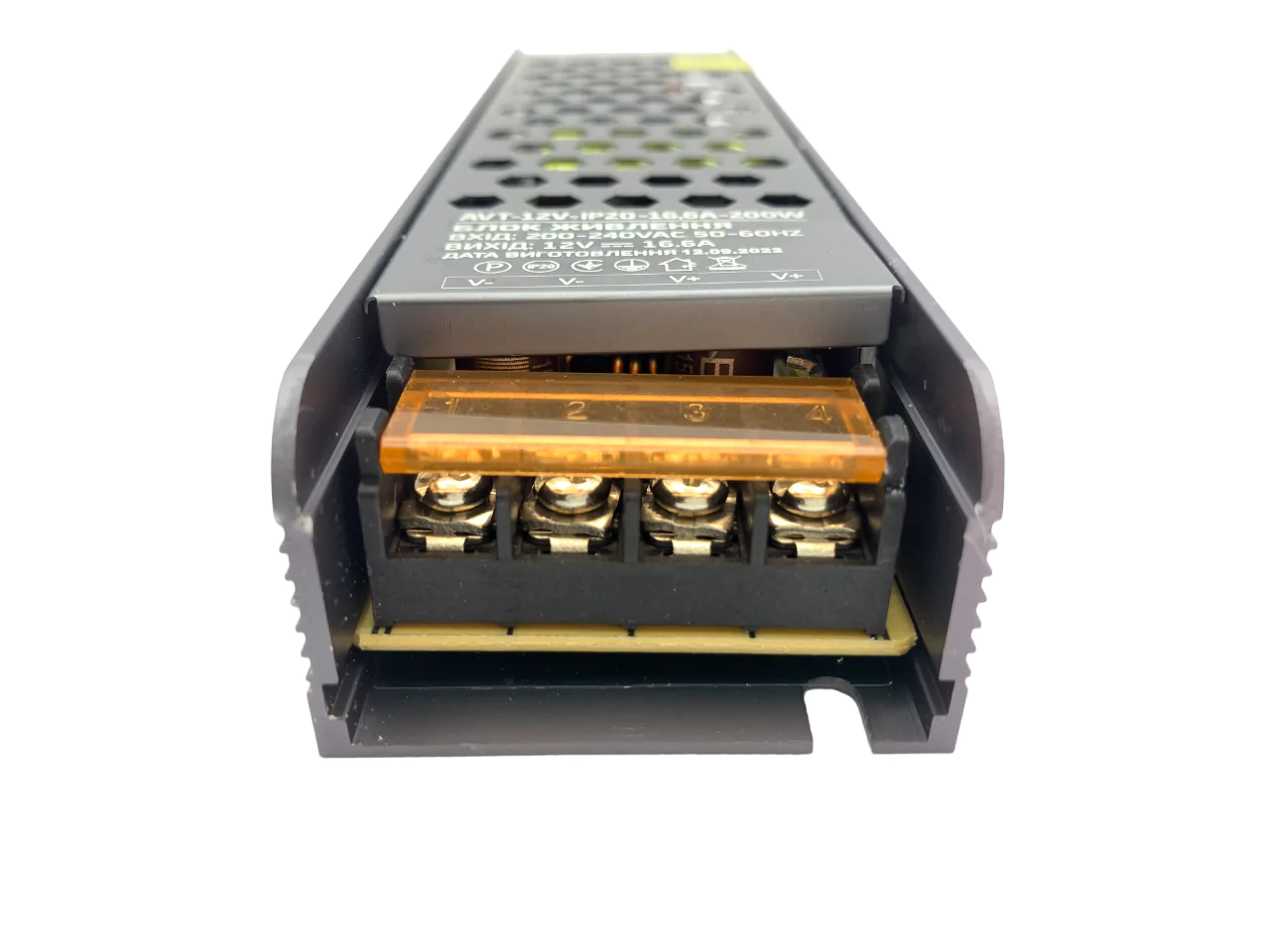 Блок живлення AVT 12V IP20 16,7A 200W негерметичний блок живлення 12v, блок живлення для led стрічки, 12v 200w блок живлення, блок живлення ip20, блок живлення 12 вольт, купити блок живлення 12v, блок живлення світлодіодний