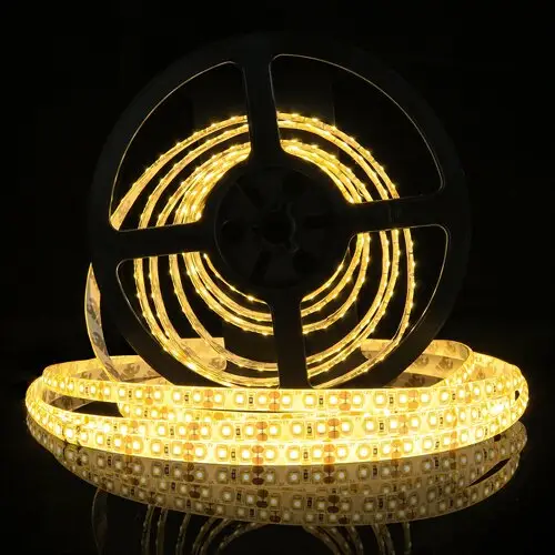 Biom SMD2835 120LED/м 9,6W/m 12V IP65 теплий білий (2700–3500K) світлодіодна стрічка, led стрічка 12v, лед стрічка 12в, світлодіодна стрічка 12 вольт, світлодіодна стрічка теплий білий, led стрічка для підсвітки, led стрічка biom, led стрічка ip65, купити світлодіодну стрічку, 120 led/м, купити led стрічку