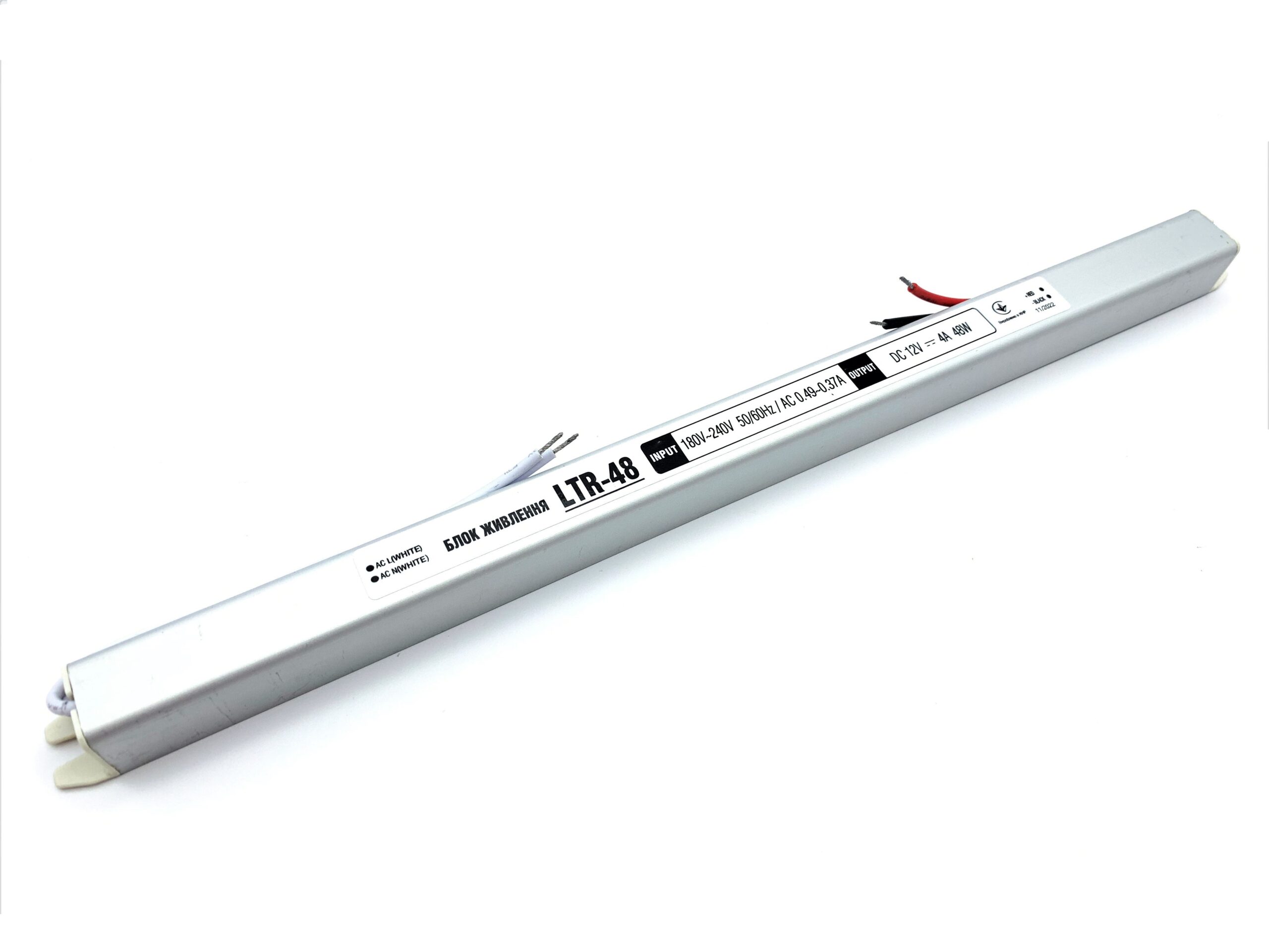 Блок живлення STICK LTR 12V IP20 4A 48W негерметичний блок живлення 12v, блок живлення для led стрічки, 12v 48w блок живлення, блок живлення ip20, блок живлення 12 вольт, купити блок живлення 12v, блок живлення світлодіодний