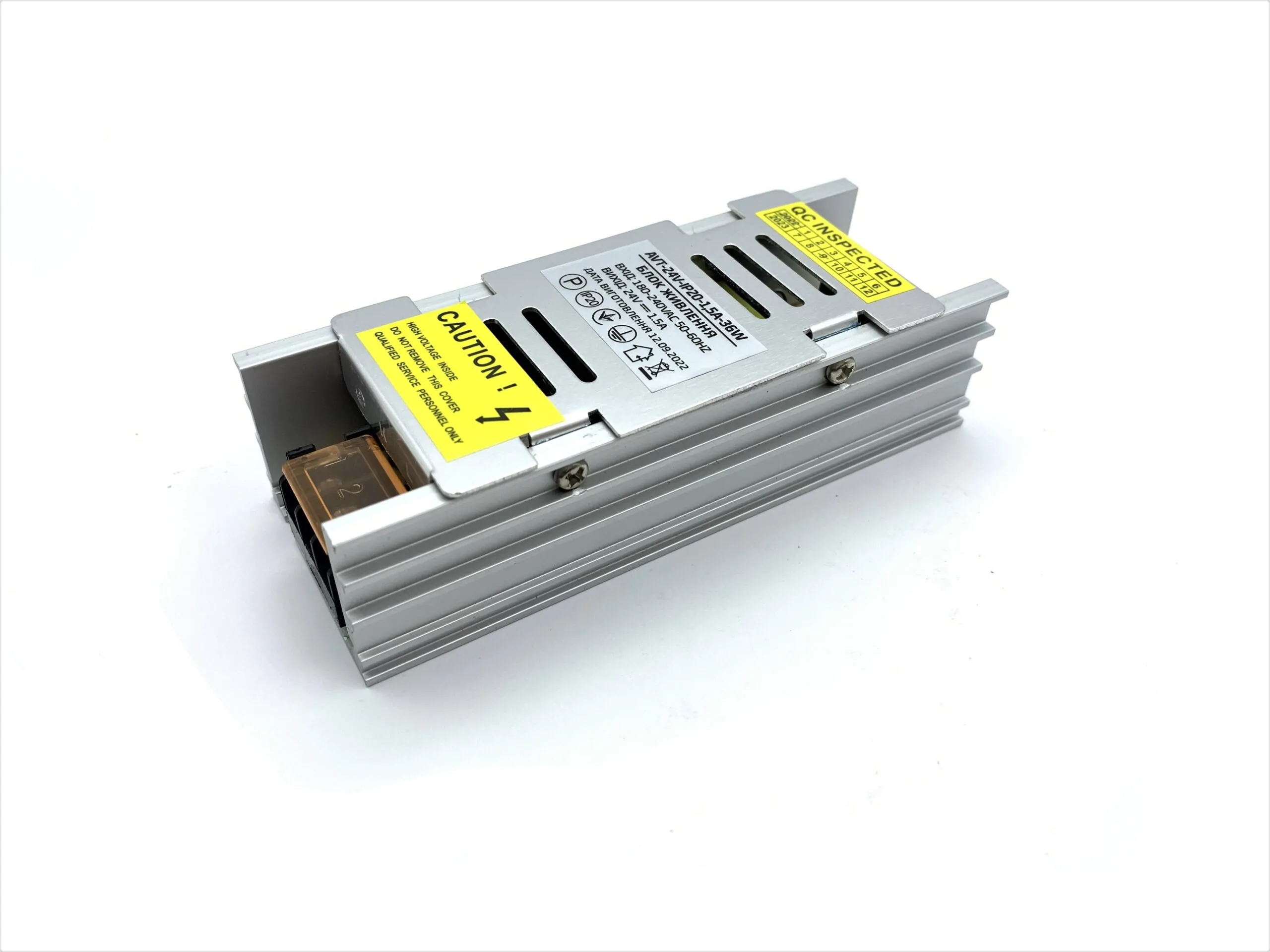 Блок живлення AVT 24V IP20 1.5A 36W негерметичний блок живлення 24v, блок живлення 36вт, адаптер 24v, avt блок живлення, блок живлення ip20, блок живлення для led стрічки, купити блок живлення