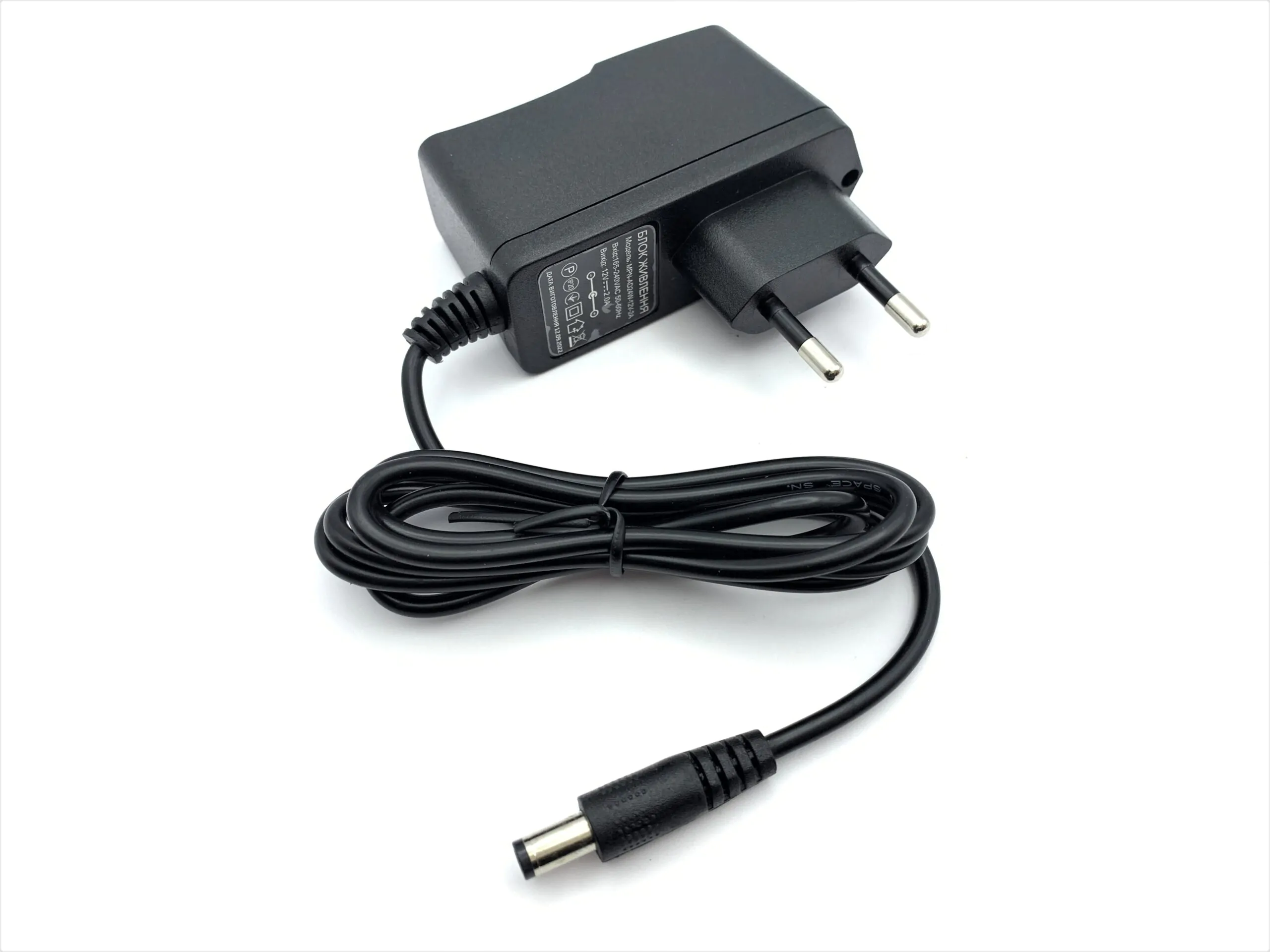 Блок живлення розеточного типу 12V 2A 24W блок живлення 12v, блок живлення 24вт, адаптер 12v, блок живлення ip20, блок живлення для led, розетковий блок живлення