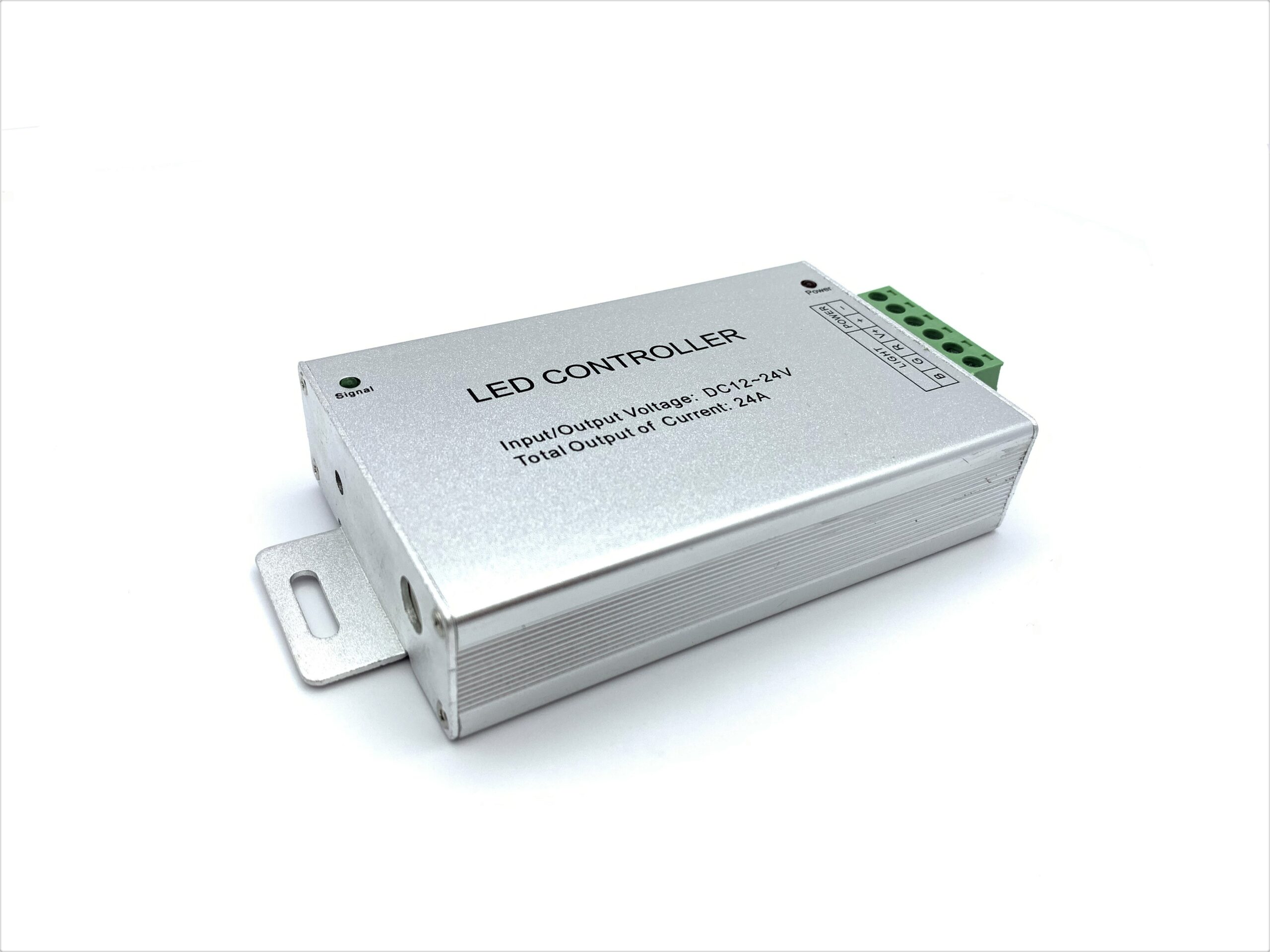 Контролер для світлодіодних стрічок RGB 24А (3x8A) 12-24V з пультом RF 24 кнопки контролер RGB 24А, пульт 24 кнопки RF, RGB керування, LED стрічка 12–24В, контролер 3x8A