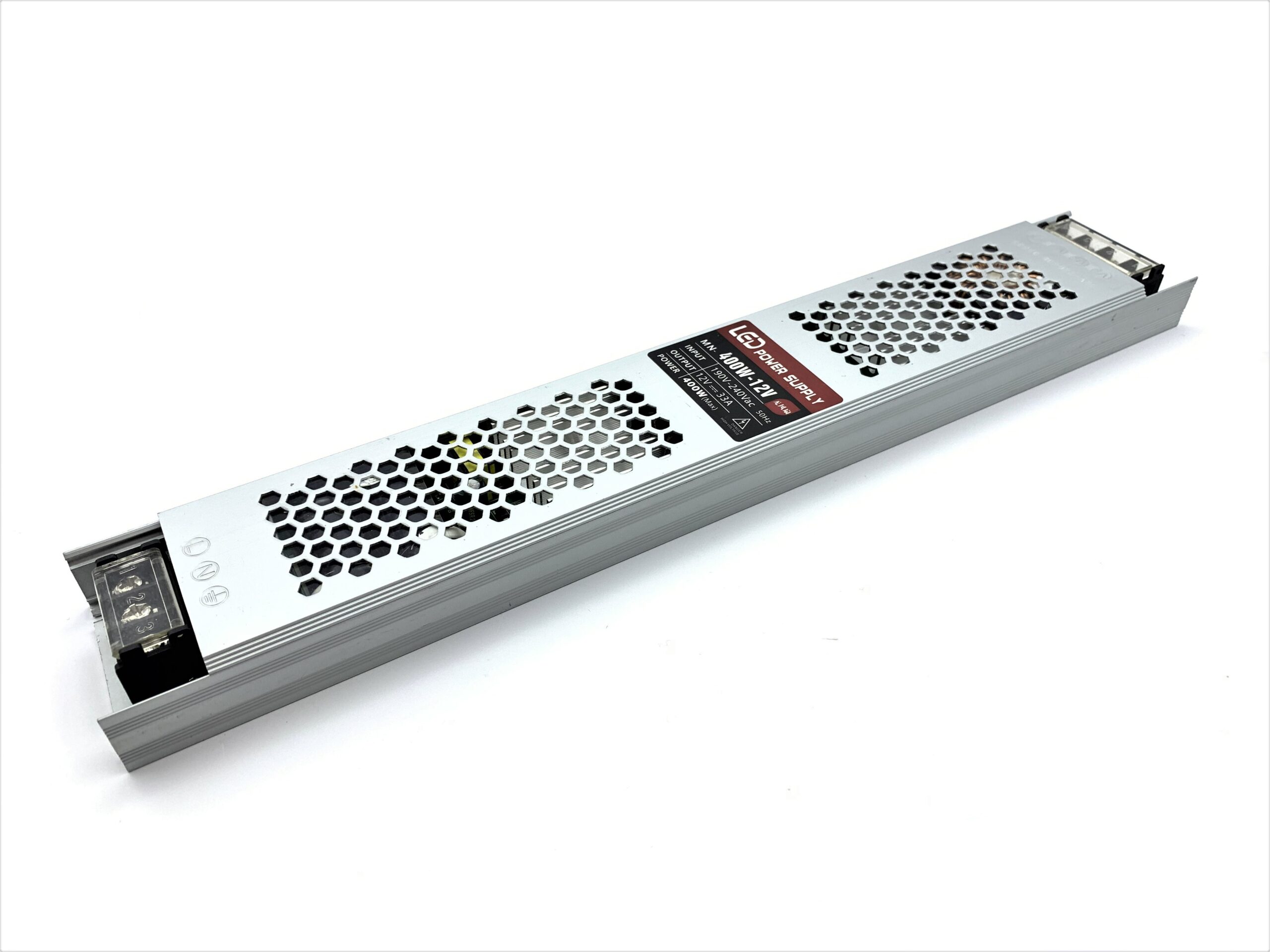 Блок живлення MN Slim 12V IP20 33.3A 400W негерметичний блок живлення 12v, блок живлення 400вт, блок живлення slim, блок живлення ip20, купити блок живлення 12v, led блок живлення для стрічки