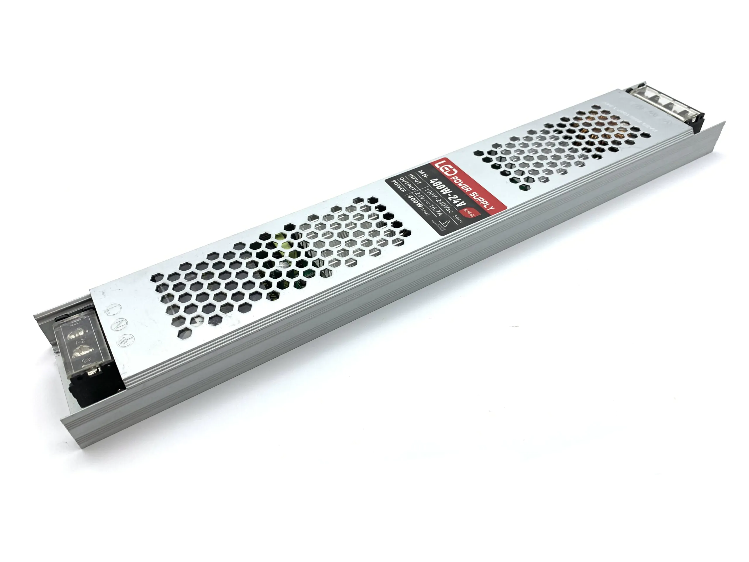Блок живлення MN Slim 24V IP20 16.7A 400W негерметичний блок живлення 24v, блок живлення 400вт, mn slim адаптер, потужний блок живлення, купити блок живлення 24в, блок живлення ip20, блок для led