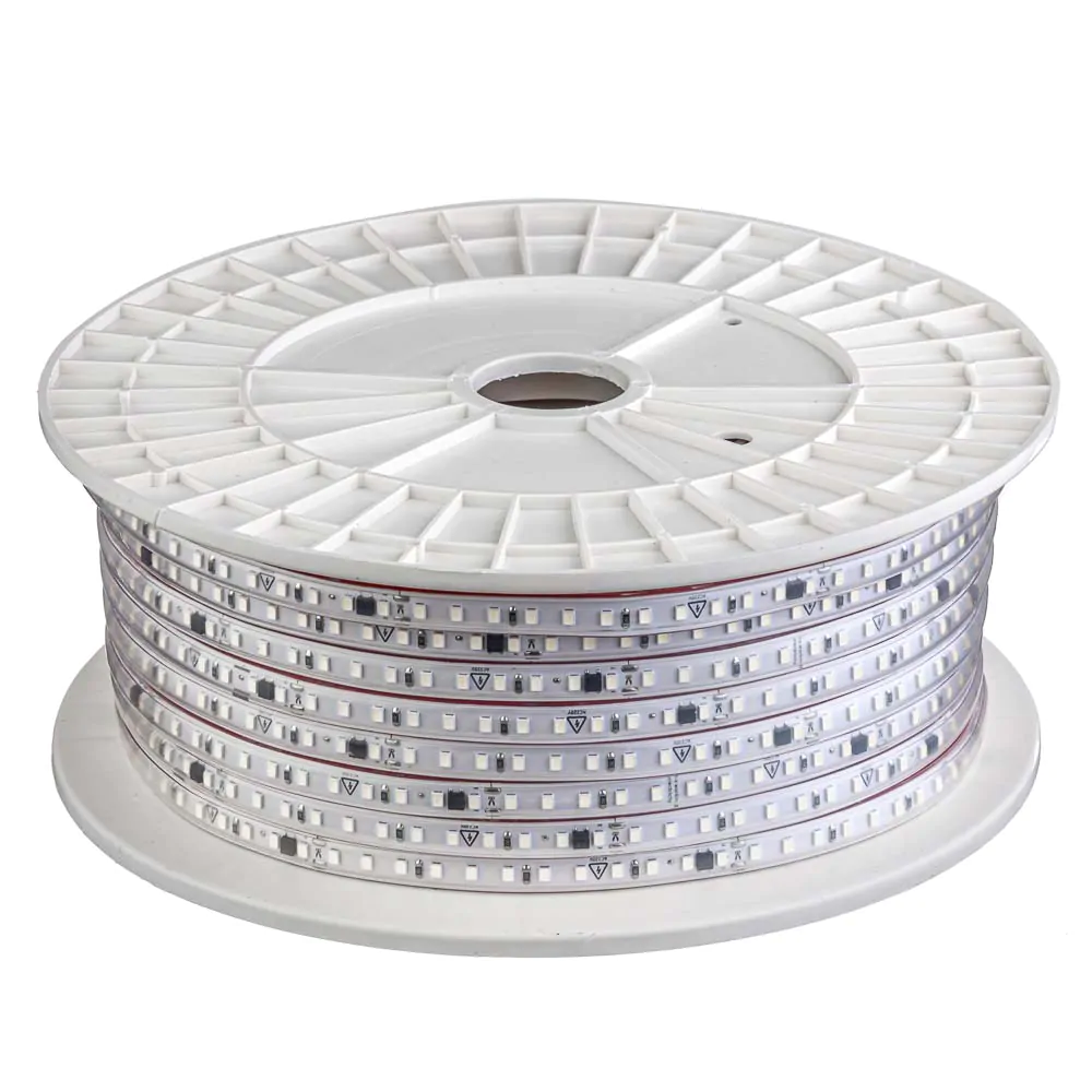 Світлодіодна стрічка 220V SMD2835 120LED 9W/m IP65 синій (blue) світлодіодна стрічка, 220V, SMD2835, 120LED, 9W/m, IP65, синій, blue, фасадне освітлення, декоративне освітлення, купити, доставка по Україні
