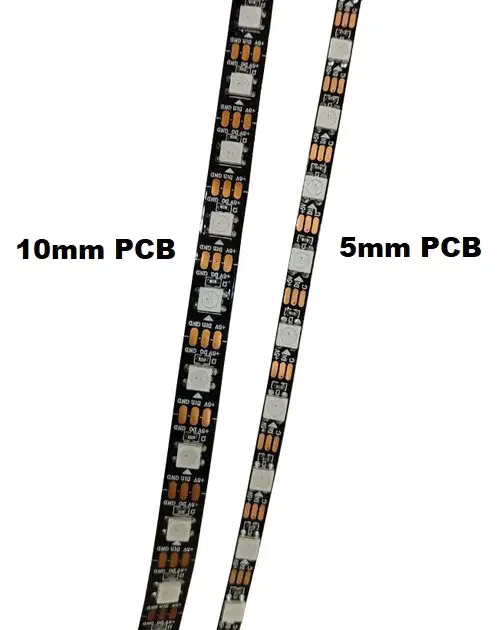 5V LT RGB SMART WS2812b SMD5050 60 LED 18W/m IP20 5мм чорна плата світлодіодна стрічка, led стрічка 5v, світлодіодна стрічка 5 вольт, лед стрічка 5в, rgb стрічка, led стрічка rgb, ws2812b стрічка, led стрічка smart, rgb smart стрічка, світлодіодна стрічка smd5050, led стрічка smd5050, чорна плата led, купити led стрічку, купити світлодіодну стрічку, 60 LED/м, 18w/m