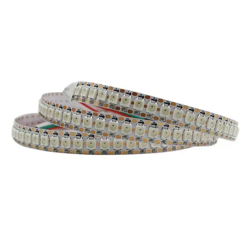 5V LT RGB SMART WS2812b SMD5050 96LED 28W/m IP20 біла плата світлодіодна стрічка, led стрічка 5v, світлодіодна стрічка 5 вольт, лед стрічка 5в, rgb стрічка, led стрічка rgb, ws2812b стрічка, led стрічка smart, rgb smart стрічка, світлодіодна стрічка smd5050, led стрічка smd5050, біла плата led, купити led стрічку, купити світлодіодну стрічку, 96 led/м