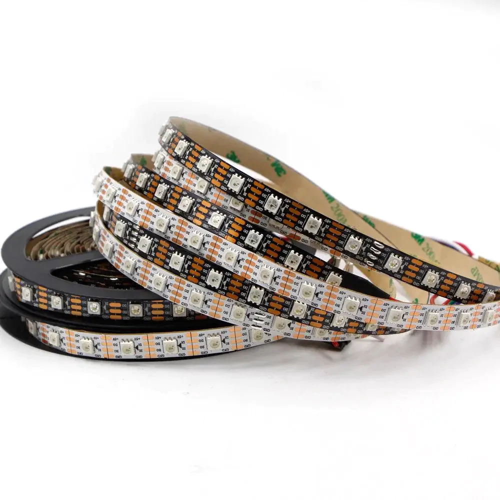 5V LT RGB SMART WS2813 SMD5050 60LED 18W/m IP20 чорна плата світлодіодна стрічка, led стрічка 5v, світлодіодна стрічка 5 вольт, лед стрічка 5в, rgb стрічка, led стрічка rgb, ws2813 стрічка, led стрічка smart, rgb smart стрічка, світлодіодна стрічка smd5050, led стрічка smd5050, чорна плата led, купити led стрічку, купити світлодіодну стрічку, 60 led/м