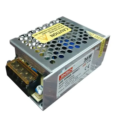 Блок живлення JINBO 24V IP20 1.5A 36W блок живлення 24v, блок живлення для led стрічки, 24v 36w блок живлення, купити блок живлення 24v, блок живлення ip20, вузький блок живлення, блок живлення світлодіодний