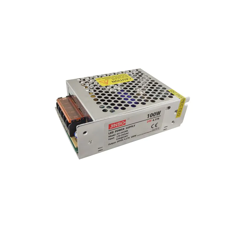 Блок живлення JINBO 24V IP20 4.17A 100W JLV блок живлення 24v, блок живлення для led стрічки, 24v 100w блок живлення, купити блок живлення 24v, блок живлення ip20, блок живлення світлодіодний