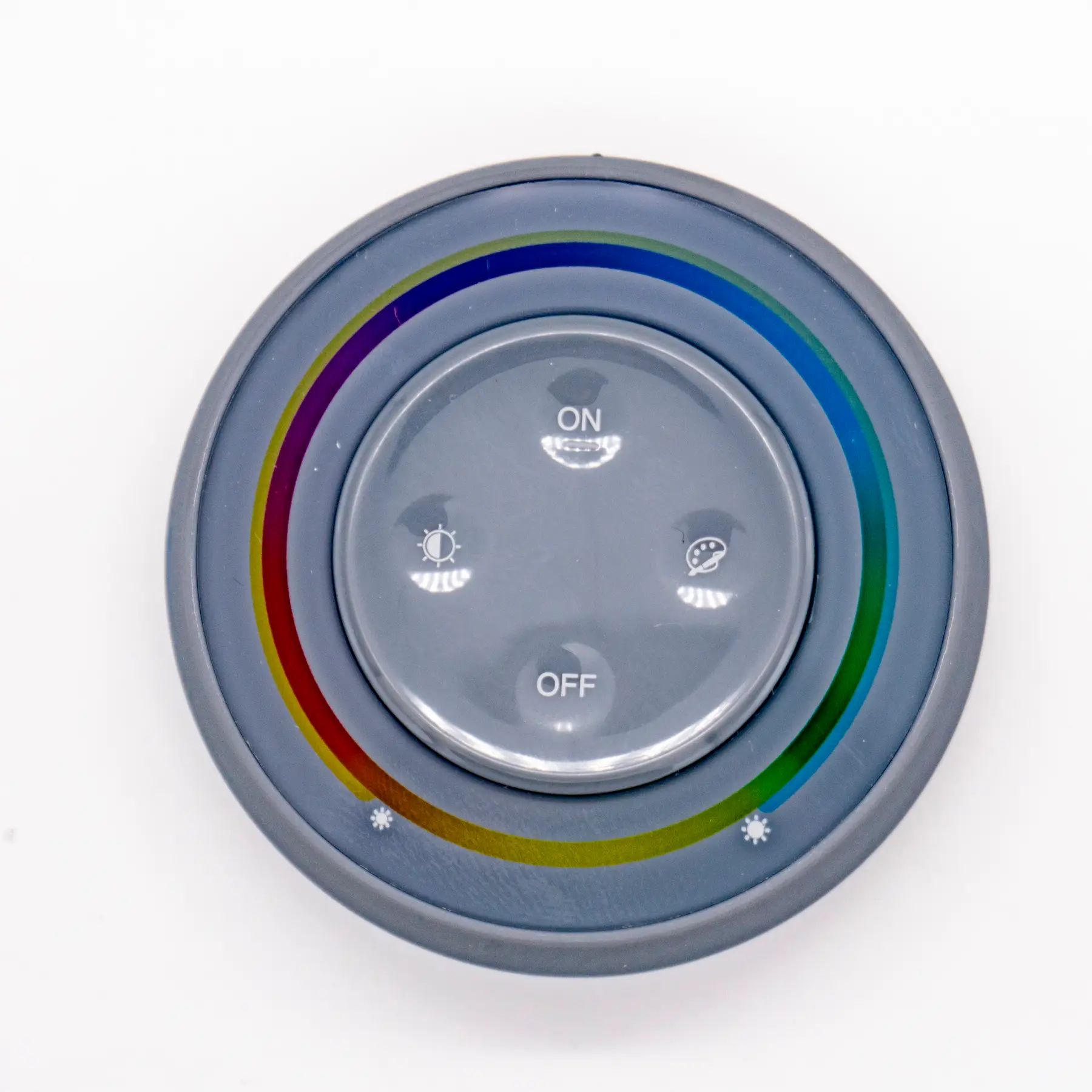 Пульт керування Mi-Light 1-зонний до контролера Dim/CCT/RGB/RGBW/RGB+CCT RF-sensor 4 кнопки сірий пульт керування, Mi-Light, Dim, CCT, RGB, RGBW, RGB+CCT, RF-сенсор, освітлення, LED стрічки, дистанційне керування, купити пульт