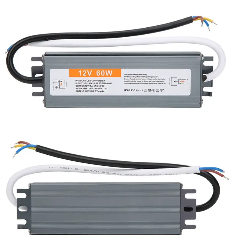 Блок живлення LT 12V IP67 5A 60W WP блок живлення 12v, блок живлення для led стрічки, 12v 60w блок живлення, блок живлення ip67, купити блок живлення 12v, блок живлення водозахищений, блок живлення для світлодіодної стрічки, герметичний блок живлення