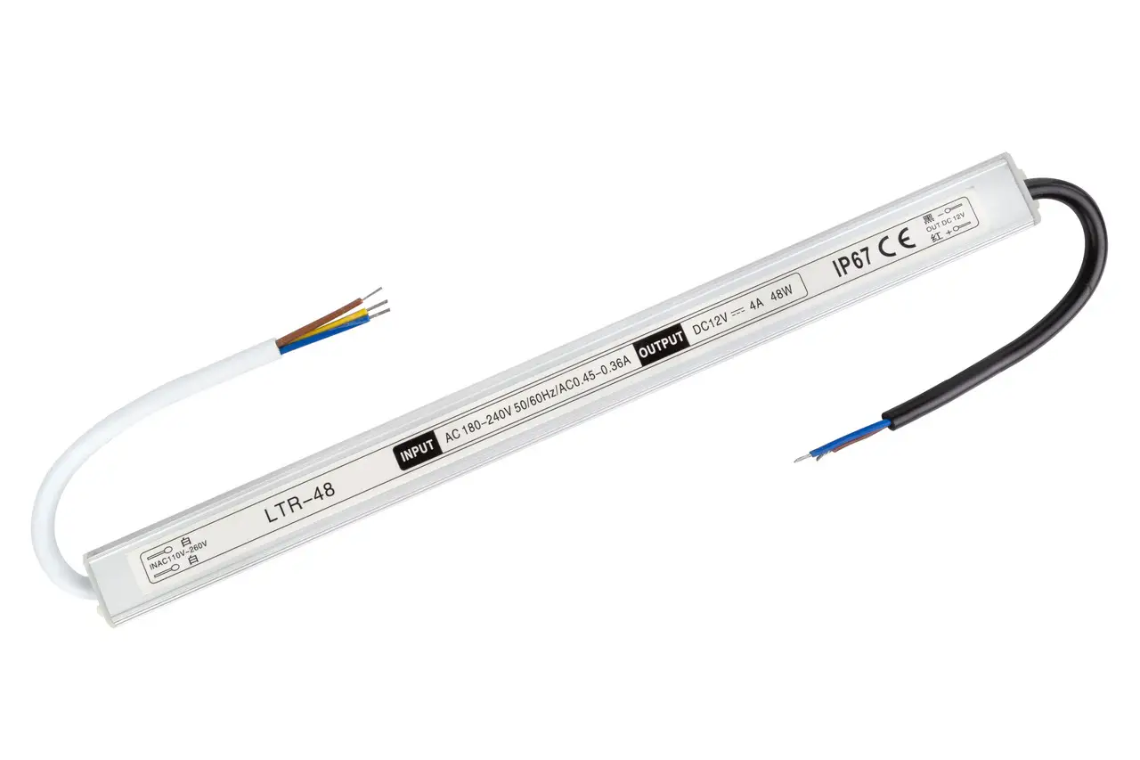 Блок живлення 12V IP67 4A 48W STICK LT блок живлення 12v, 12v 48w блок живлення, блок живлення ip67, герметичний блок живлення, купити блок живлення 12v, блок живлення для led стрічки, блок живлення світлодіодний