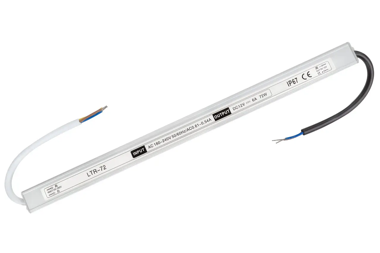 Блок живлення 12V IP67 6A 72W STICK LT блок живлення 12v, 12v 72w блок живлення, блок живлення ip67, купити блок живлення 12v, герметичний блок живлення, блок живлення для led стрічки, блок живлення світлодіодний