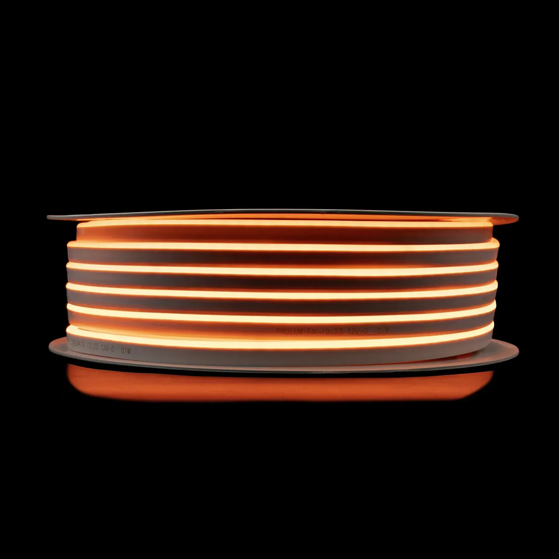 Світлодіодний неон PROLUM FX 6x12mm 12W 12V IP67 помаранчевий (orange) світлодіодний неон помаранчевий, неон PROLUM FX orange, LED неон 12V IP67, купити неон помаранчевий, гнучкий неон 12W.