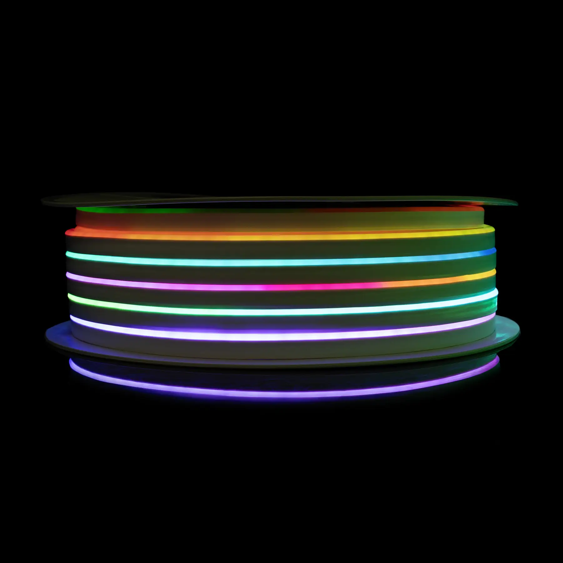Світлодіодний неон PROLUM FX 6x12mm 16W 12V IP67 RGB SMART світлодіодний неон, PROLUM FX SMART, 6x12mm, 16W, 12V, IP67, RGB, кероване світло, контурна підсвітка, гнучкий неон, декоративне освітлення, купити, доставка по Україні