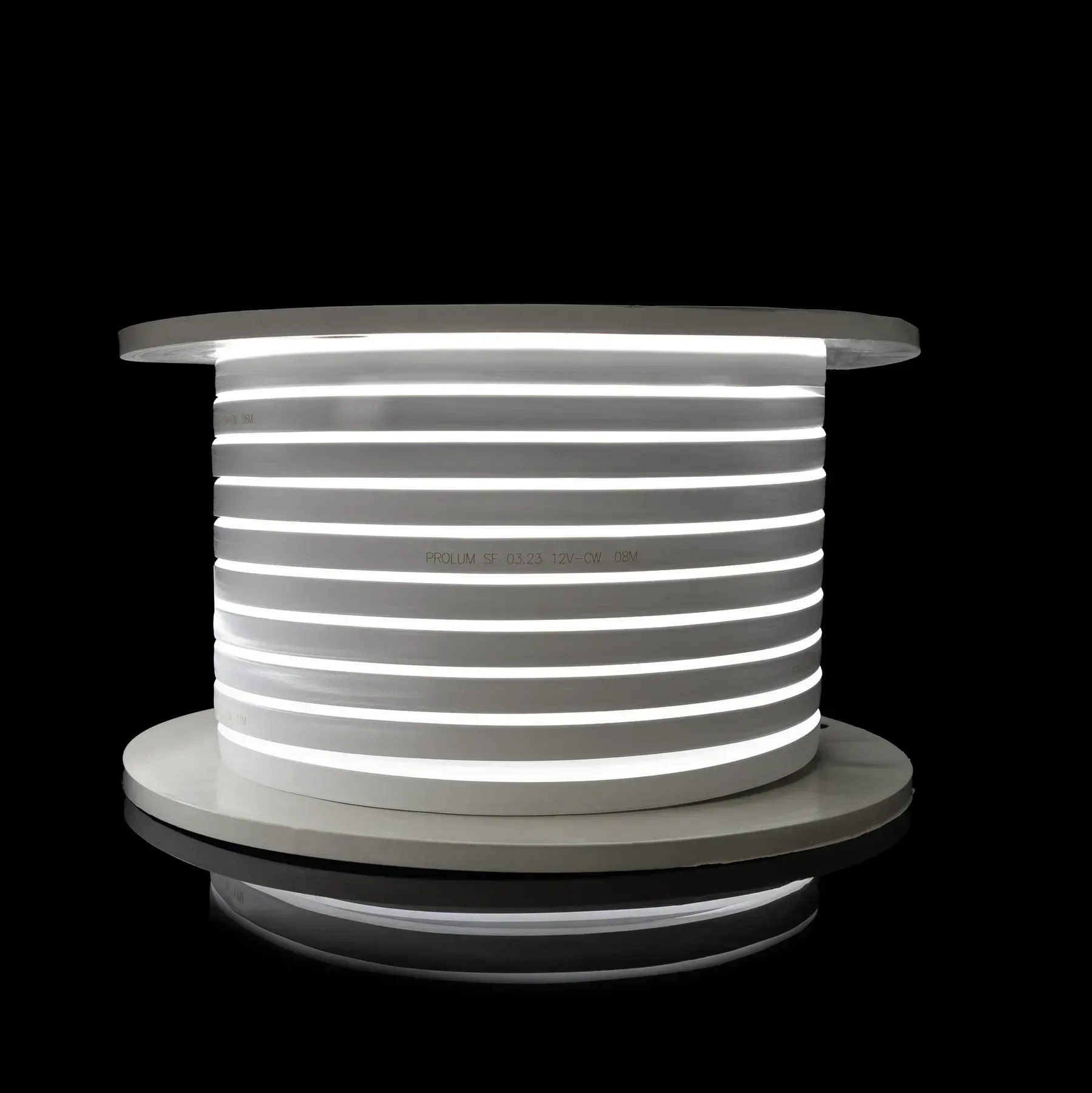Світлодіодний неон PROLUM SM 6x12mm 10W 12V IP67 холодний білий (5500-6000K) світлодіодний неон, PROLUM SM, 6x12mm, 10W, 12V, IP67, холодний білий, 5500K, 6000K, фасад, вивіска, архітектурне освітлення, LED неон.