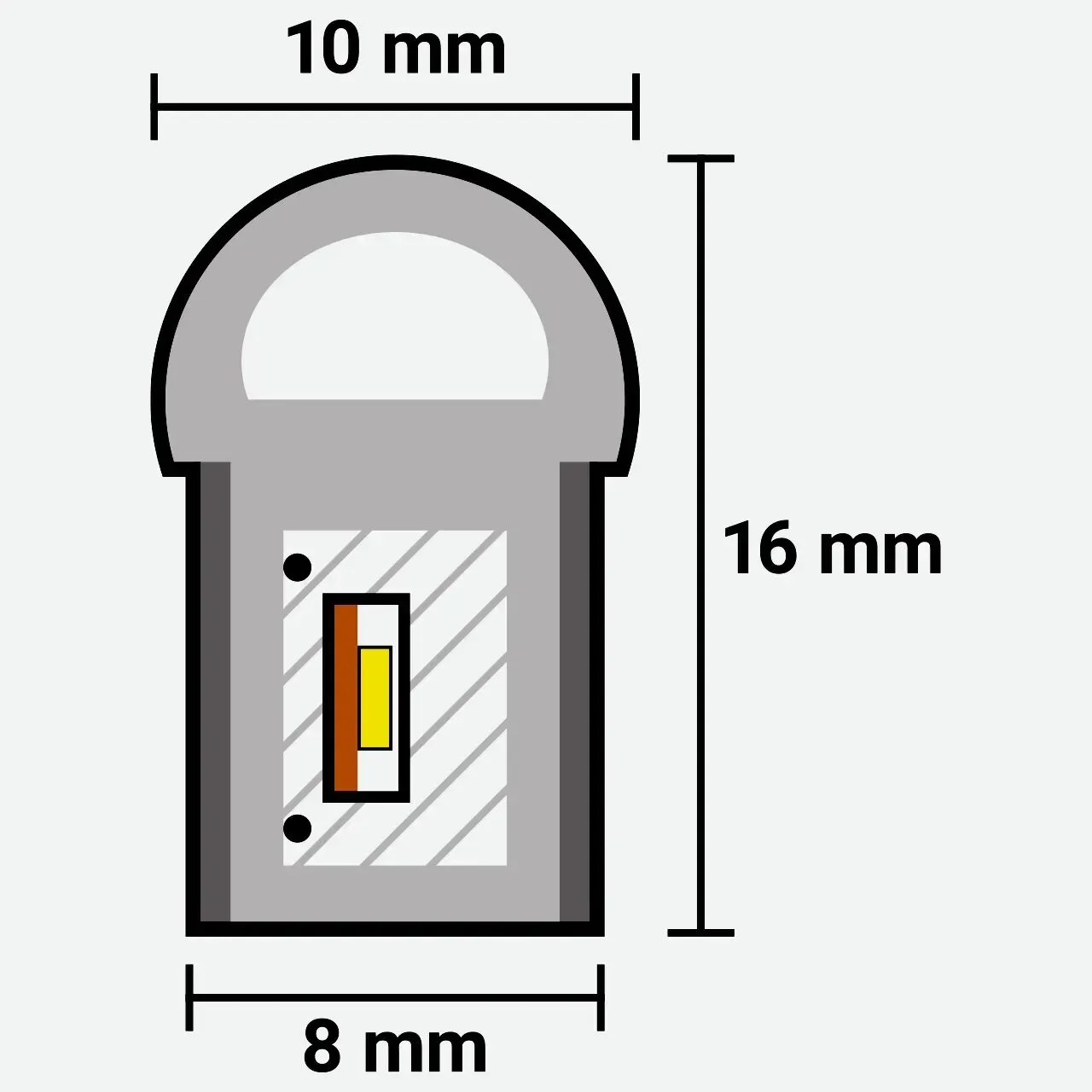 Світлодіодний неон PROLUM SF 8x16mm 10W 12V IP67 рожевий (pink) світлодіодний неон, PROLUM SF, 8x16mm, 10W, 12V, IP67, рожевий, pink, контурна підсвітка, гнучкий неон, декоративне освітлення, купити, доставка по Україні