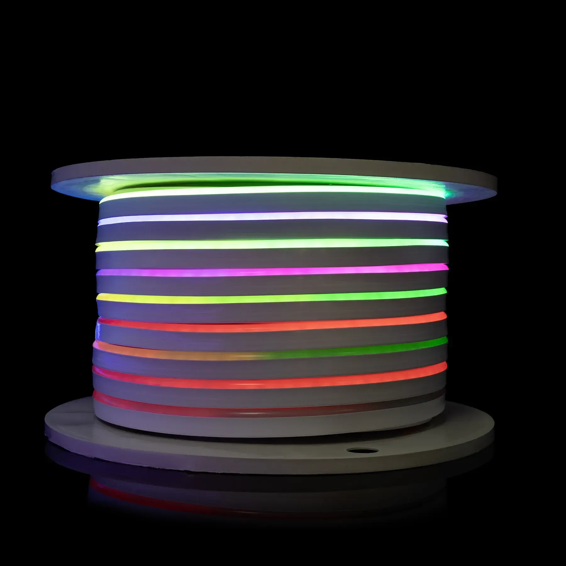 Світлодіодний неон PROLUM SF 8x16mm 10W 12V IP67 холодний білий (5500-6000K) світлодіодний неон, PROLUM SF, 8x16mm, 16W, 12V, IP67, RGB SMART, контурна підсвітка, гнучкий неон, декоративне освітлення, купити, доставка по Україні