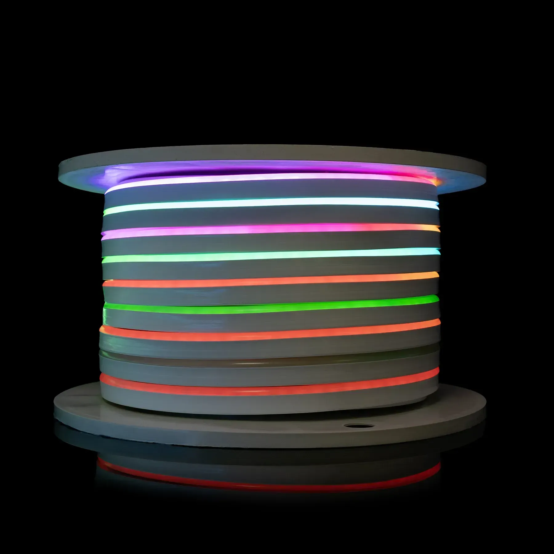 Світлодіодний неон PROLUM SF 8x16mm 10W 12V IP67 холодний білий (5500-6000K) світлодіодний неон, PROLUM SF, 8x16mm, 16W, 12V, IP67, RGB SMART, контурна підсвітка, гнучкий неон, декоративне освітлення, купити, доставка по Україні