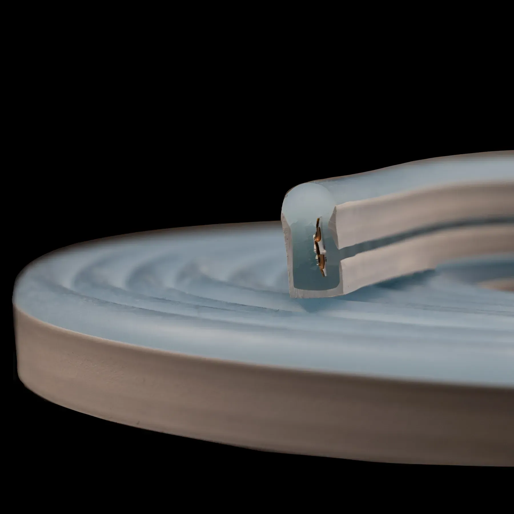 Світлодіодний неон PROLUM LF 8x16mm 12W 12V IP67 блакитний (ice blue) світлодіодний неон, PROLUM LF, 8x16mm, 12W, 12V, IP67, блакитний, ice blue, контурна підсвітка, гнучкий неон, декоративне освітлення, купити, доставка по Україні