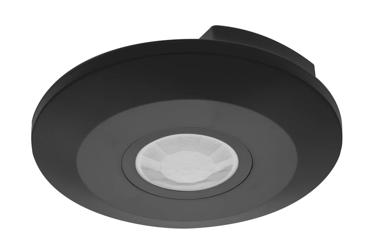 Датчик руху GTV CR-3 mini інфрачервоний 360° з сутінковим реле 220V max 2000W чорний датчик руху GTV CR-3 mini, датчик руху GTV CR-3 mini 220V, інфрачервоний датчик GTV 360°, датчик руху з сутінковим реле GTV чорний, автоматичне включення світла до 2000W, датчик руху для великих приміщень, датчик руху для коридорів, датчик руху для сходів