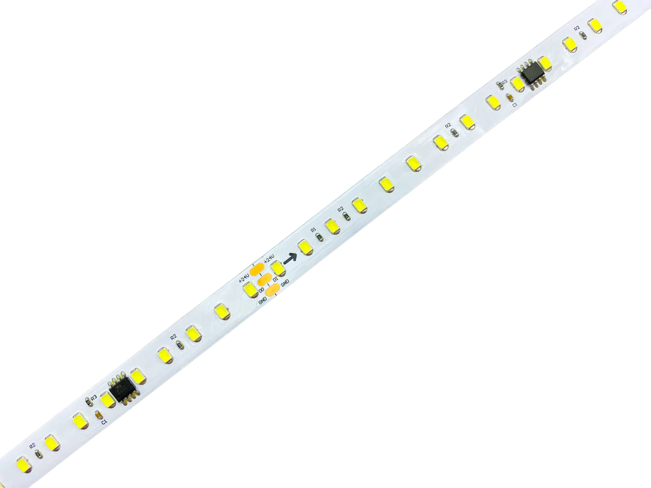 24V LT SMART RUN 6000K WS2811 COB 360 LED 12W/m IP20 світлодіодна стрічка, led стрічка 24v, smart стрічка, ws2811 стрічка, cob стрічка, холодне світло, 360 LED/м, 12w/m, купити led стрічку