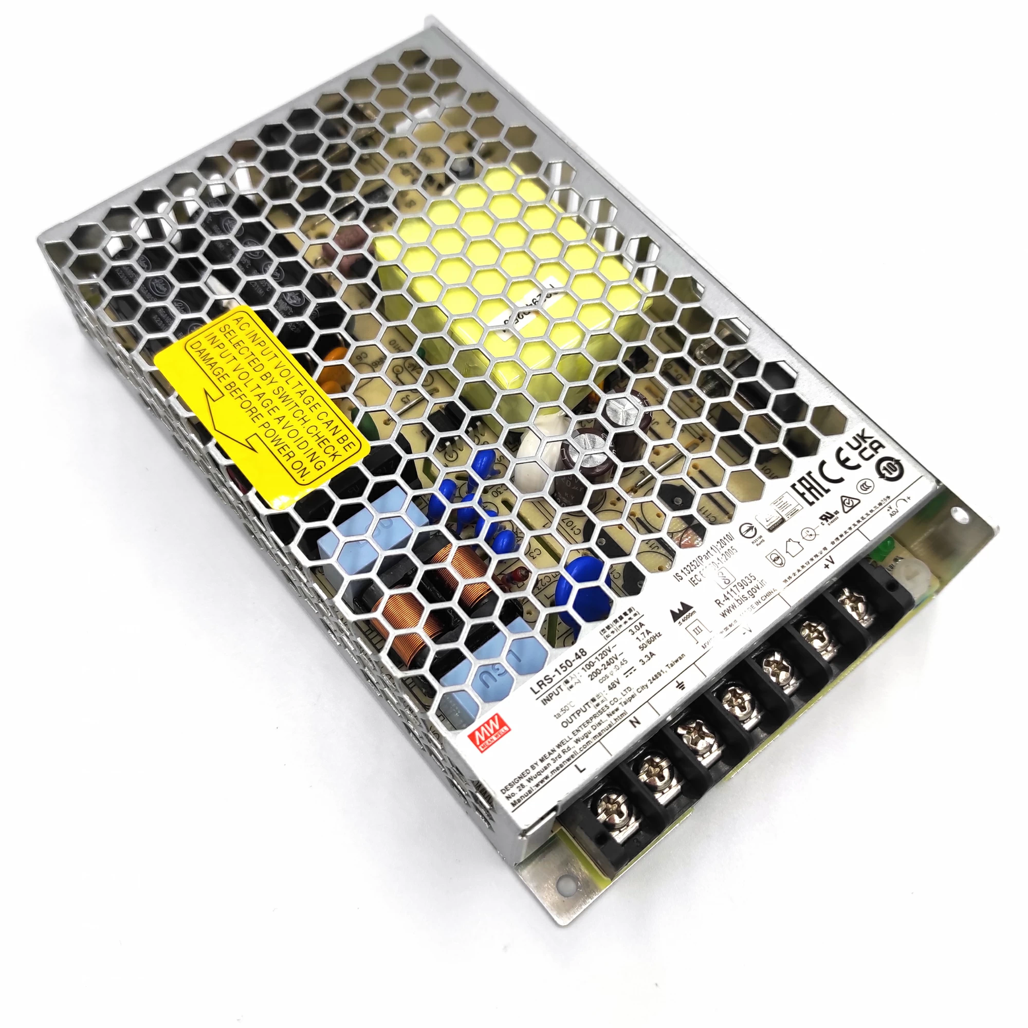 Блок живлення MEAN WELL LRS-150-48 IP20 блок живлення 48v, блок живлення для led стрічки, 48v 150w блок живлення, блок живлення ip20, блок живлення 48 вольт, купити блок живлення 48v, блок живлення світлодіодний, MEAN WELL 48v, LRS-150-48