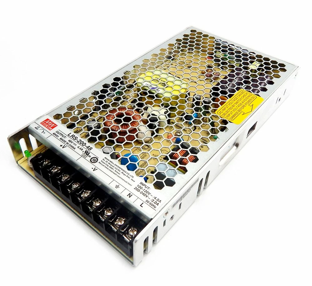 Блок живлення MEAN WELL LRS-200-48 IP20 блок живлення 48v, блок живлення для led стрічки, 48v 200w блок живлення, блок живлення ip20, блок живлення 48 вольт, купити блок живлення 48v, блок живлення світлодіодний, MEAN WELL 48v, LRS-200-48