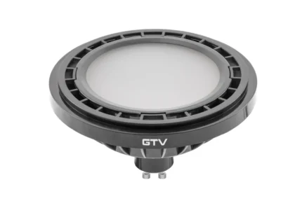 Світлодіодна лампа GTV ES111 GU10 12.5W 120° 1250Lm (4000K) чорна