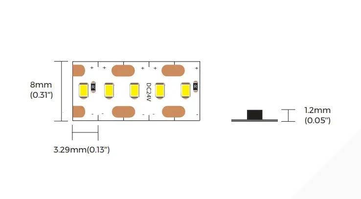Світлодіодна стрічка COLORS SMD2216 240LED 14.4W/m 1930Lm/m 24V IP20 5мм (4000K) світлодіодна стрічка, led стрічка 24v, smd2216, купити led стрічку, лед лента ip20, світлодіодна стрічка 4000k.
