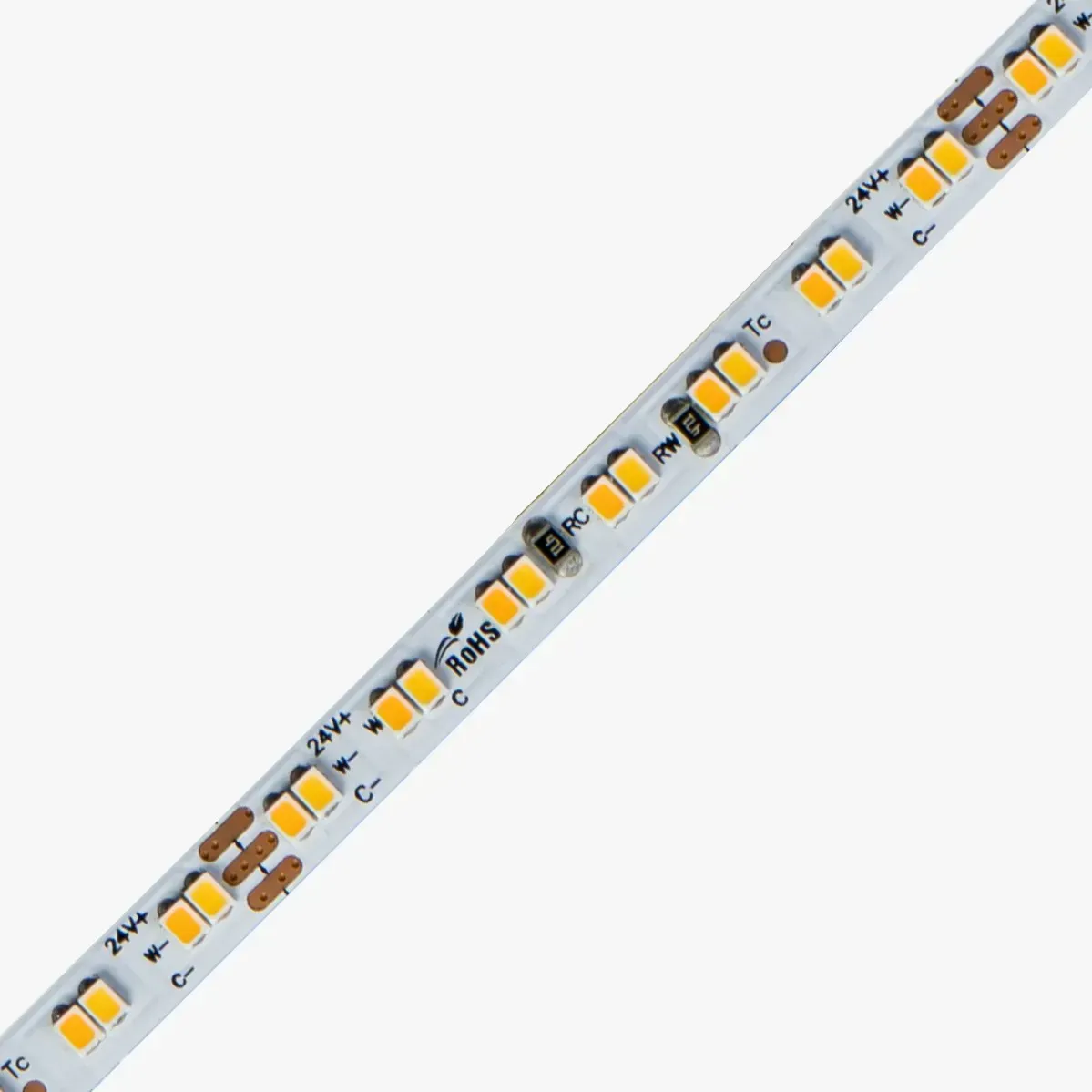 Світлодіодна стрічка COLORS SMD2216 280LED 8.4W/m 975Lm/m 24V IP20 5мм (2300+6000K) світлодіодна стрічка, лед стрічка 24v, smd2216, led лента ip20, купити led стрічку, двоколірна led стрічка.