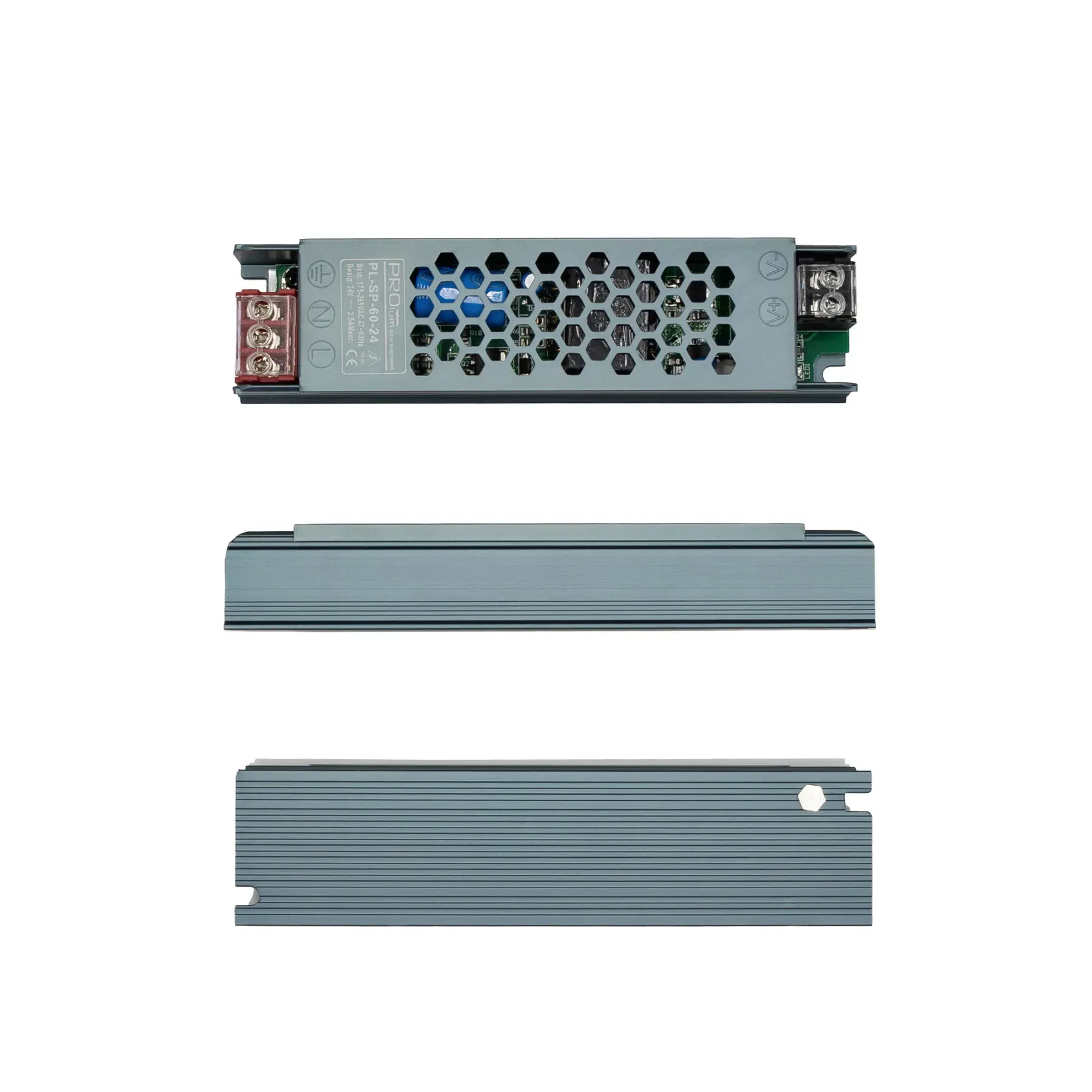 Блок живлення PROLUM 24V IP20 2.5A 60W SP блок живлення 24v, блок живлення ip20, блок живлення 60w, блок живлення 2.5a, блок живлення sp, блок живлення для led стрічки 24v, купити блок живлення 24v 60w, блок живлення світлодіодний.