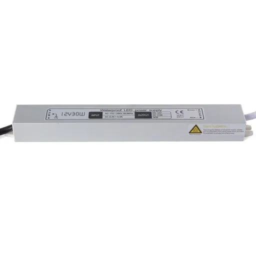 Блок живлення PROLUM 12V IP67 2.5A 30W WPS блок живлення IP67, блок живлення 12V, блок живлення для LED стрічки, 12V 30W блок живлення, купити блок живлення IP67, світлодіодний блок живлення