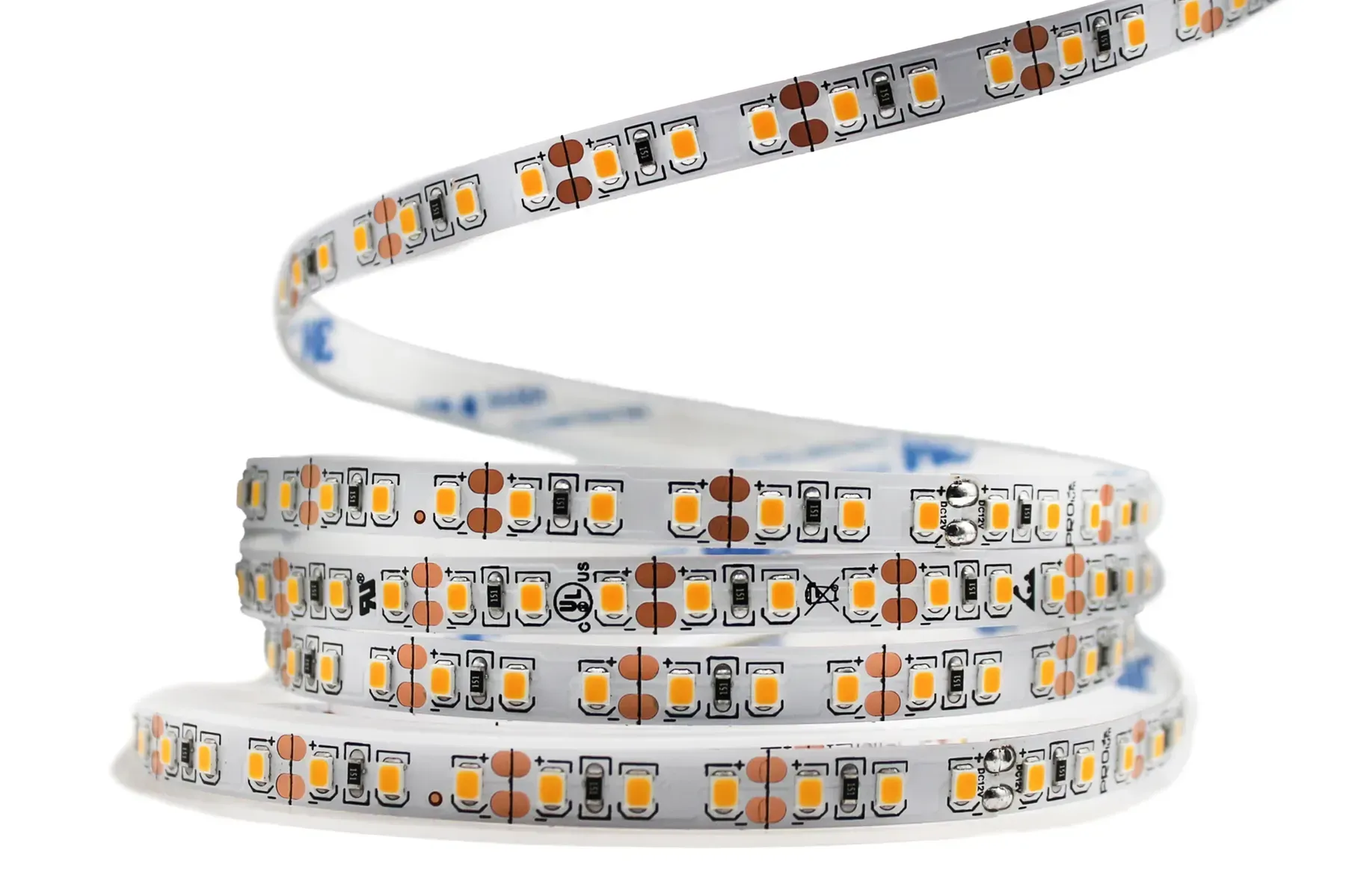 Світлодіодна стрічка PROLUM PRO SMD2835 120LED 14W/m 1500Lm/m 12V IP20 (5500-6000K) світлодіодна стрічка, LED стрічка, світлодіодна стрічка 12V, LED стрічка SMD2835, PROLUM PRO, нейтральна LED стрічка, стрічка для кухні, освітлення інтер’єру, купити LED стрічку.