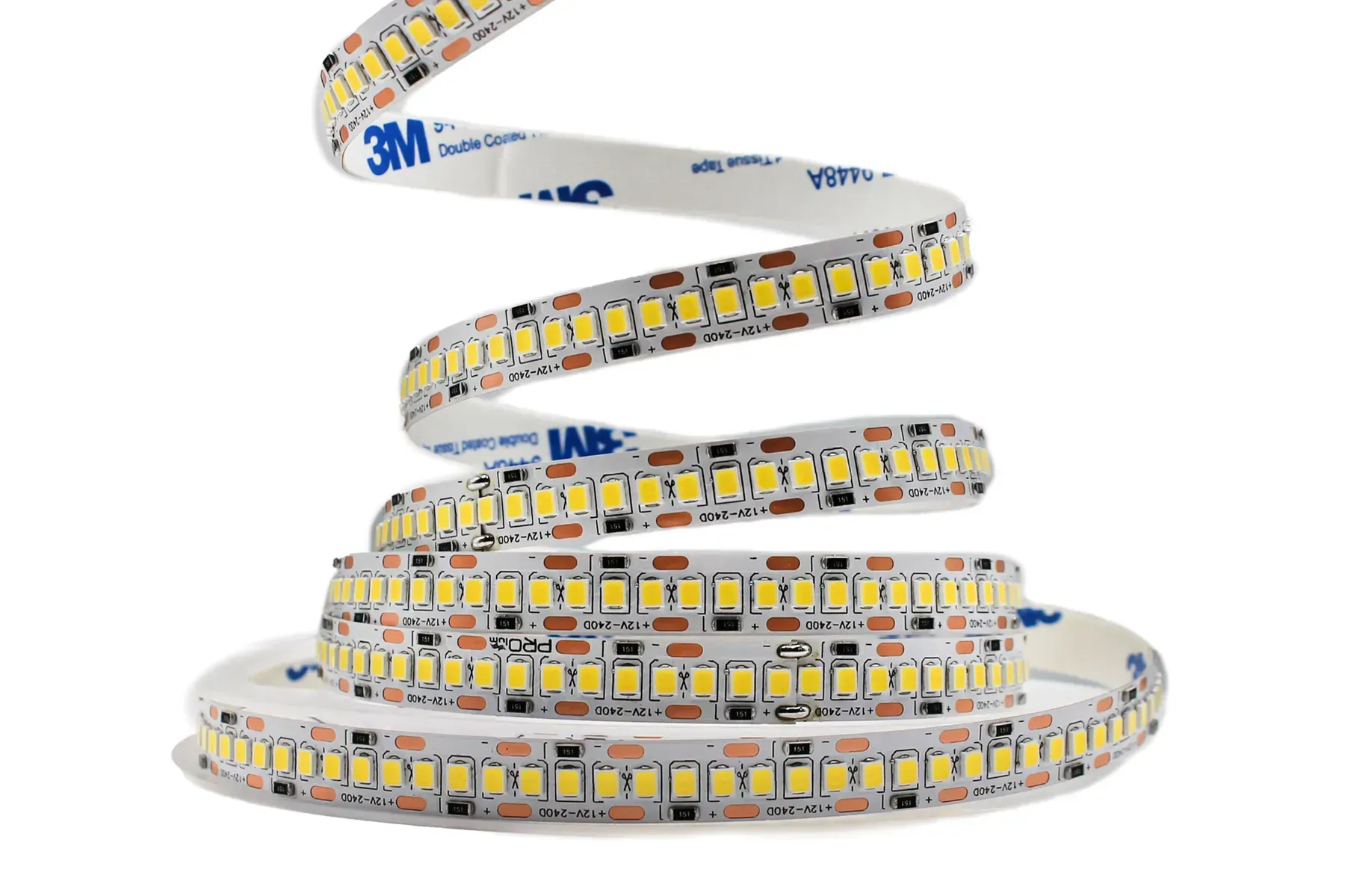 Світлодіодна стрічка PROLUM SG SMD2835 240LED 19W/m 2400Lm/m 12V IP20 (5500-6000К) вітлодіодна стрічка PROLUM SG, LED стрічка 12V, нейтральне біле світло 5500-6000К, стрічка для інтер’єру, LED підсвічування меблів, світлодіодна стрічка IP20, LED 240LED, купити LED стрічку Україна
