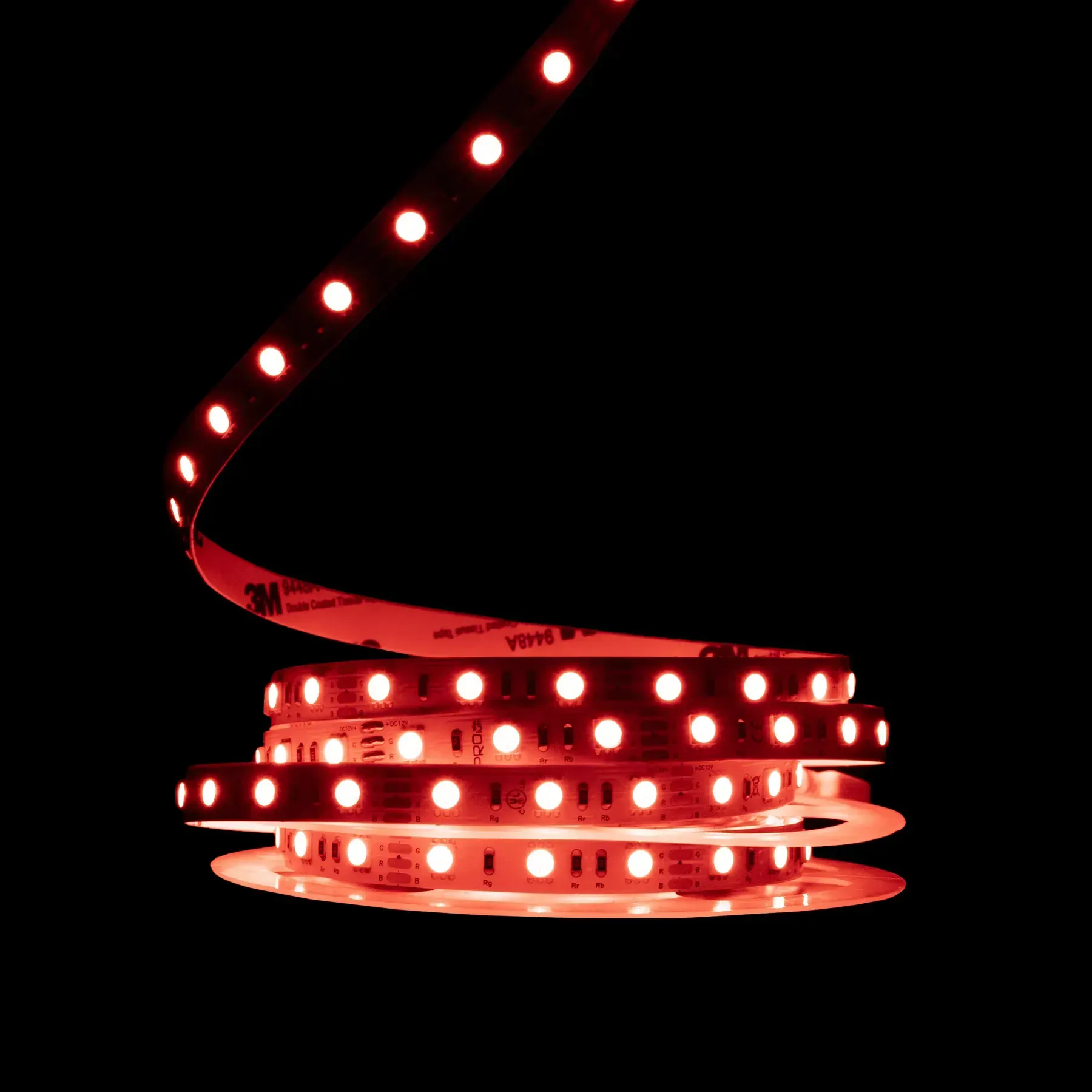 Світлодіодна стрічка PROLUM PRO SMD5050 60LED 17W/m 12V IP20 RGB RGB стрічка, світлодіодна стрічка, LED стрічка, PROLUM PRO, LED стрічка 12V, SMD5050, декоративне освітлення, кольорова LED стрічка, купити RGB стрічку.