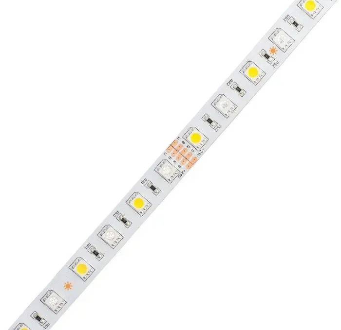 Світлодіодна стрічка PROLUM SG SMD5050 60LED 14.4W/m 12V IP20 RGB+W (5500К) RGB+W світлодіодна стрічка PROLUM SG, LED стрічка 12V, RGB+білий канал 5500К, декоративне підсвічування, LED освітлення кімнати, світлодіодна стрічка IP20, купити RGB+W LED Україна