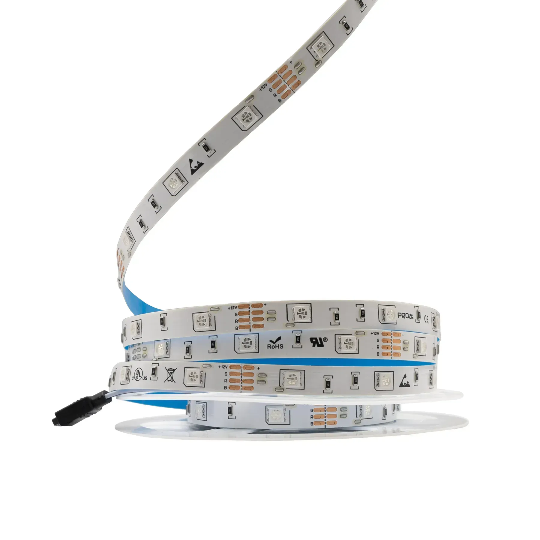 Світлодіодна стрічка PROLUM S SMD5050 30LED 7.2W/m 12V IP20 RGB світлодіодна стрічка RGB, LED стрічка 12V, світлодіодна стрічка PROLUM S, купити LED стрічку RGB, LED стрічка SMD5050.