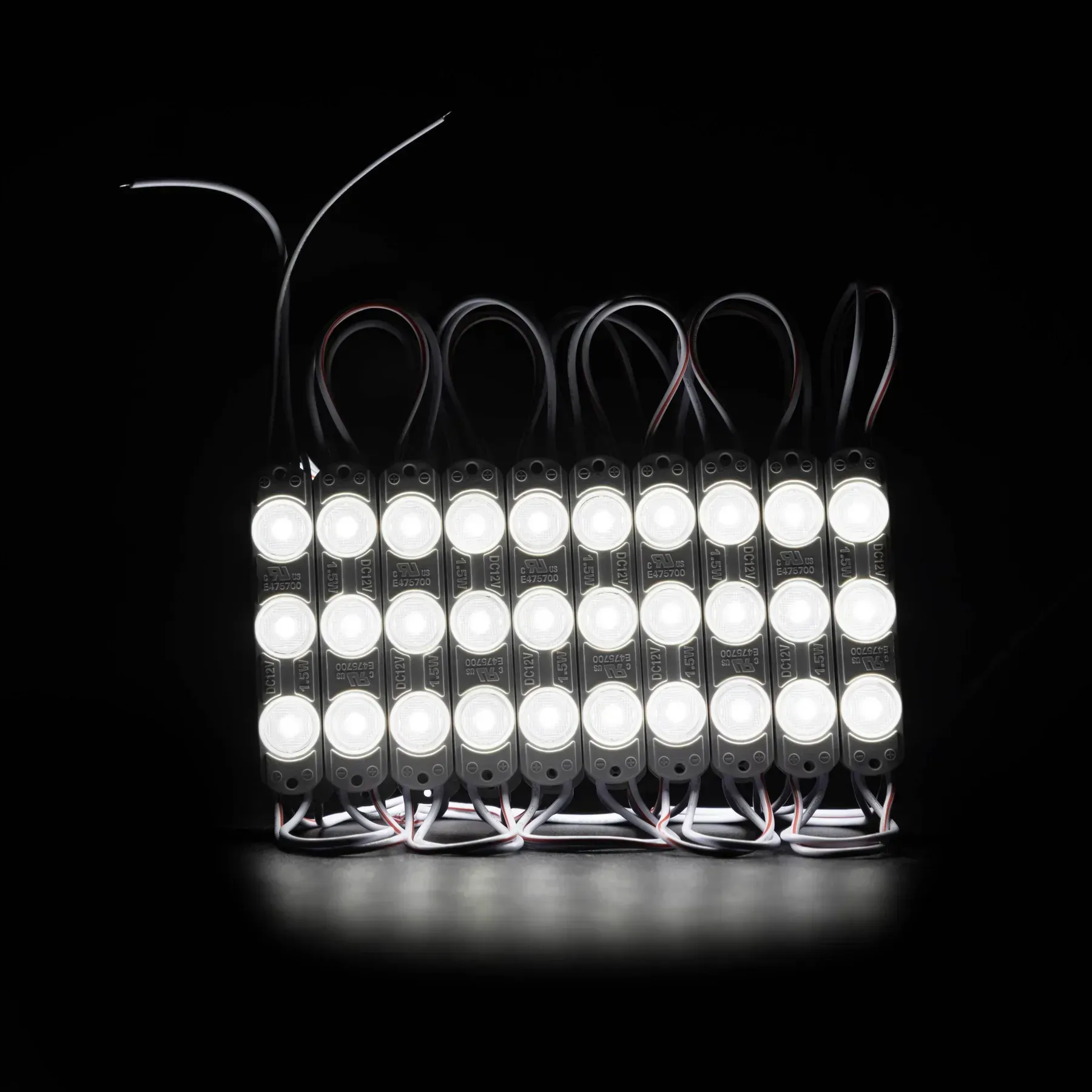 Світлодіодний модуль PROLUM T1 SMD2835 1.5W PROLUM T1, LED модуль 1.5W, SMD2835, світлодіодний модуль 12V, IP67, холодний білий, модуль для реклами, модуль з лінзою, яскравий LED модуль, модуль для лайтбоксів.