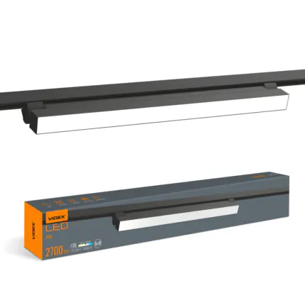 Светильник трековый VIDEX TR05 30W 120° 2700Lm 4100K черный